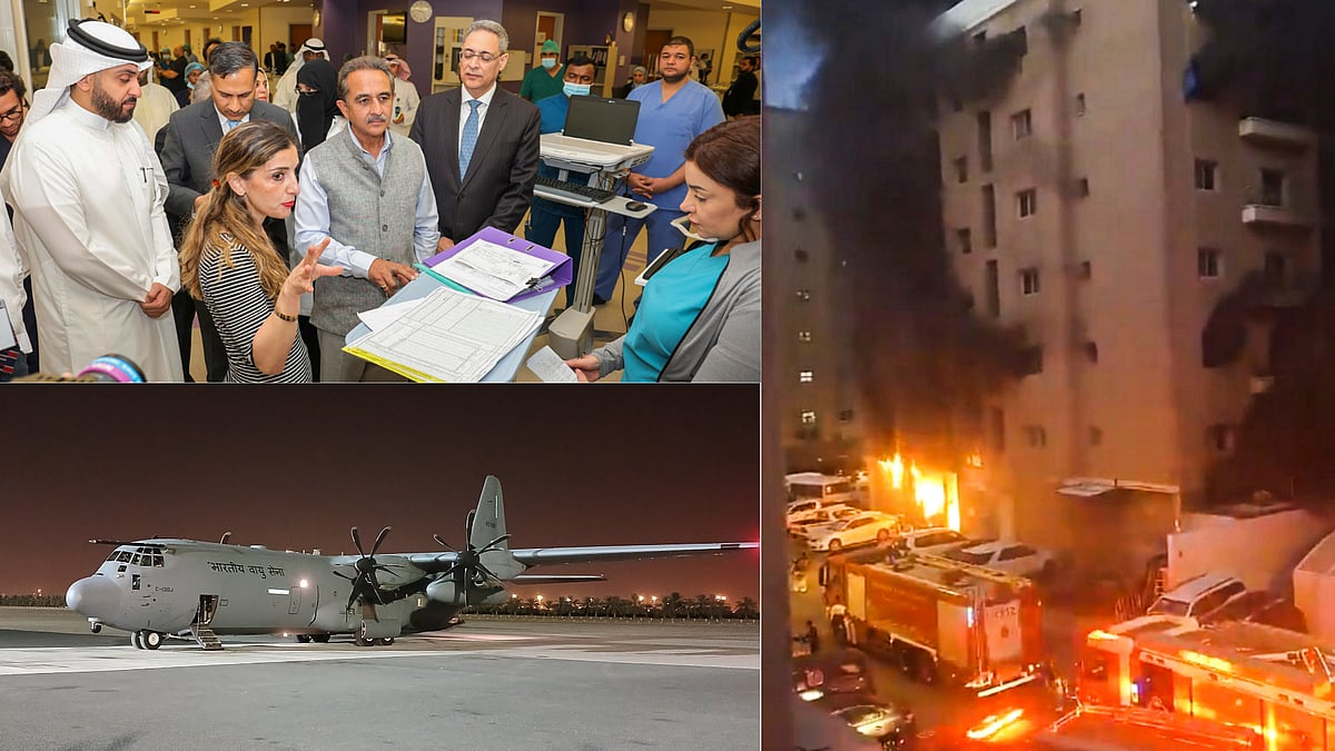 45 Indians Killed In Kuwait Fire Accident | - PTI, AP