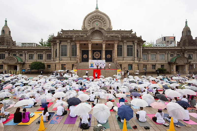 10th International Day of Yoga Day celebrations Photos_7