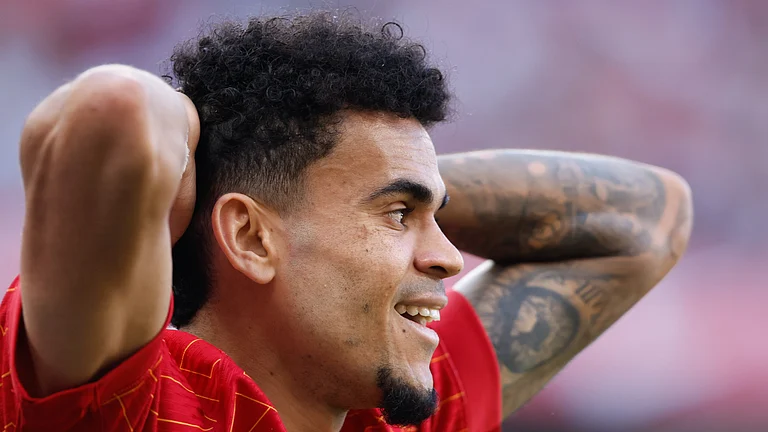 Liverpool winger, Luis Diaz - null