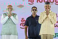 Chandrababu Naidu Highlights Modi’s Leadership As India’s Investment Advantage PTI; Representative image : Chandrababu Naidu with PM Modi at his swearing in ceremony