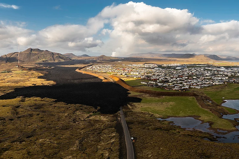 Grindavik volcano eruption photo_7