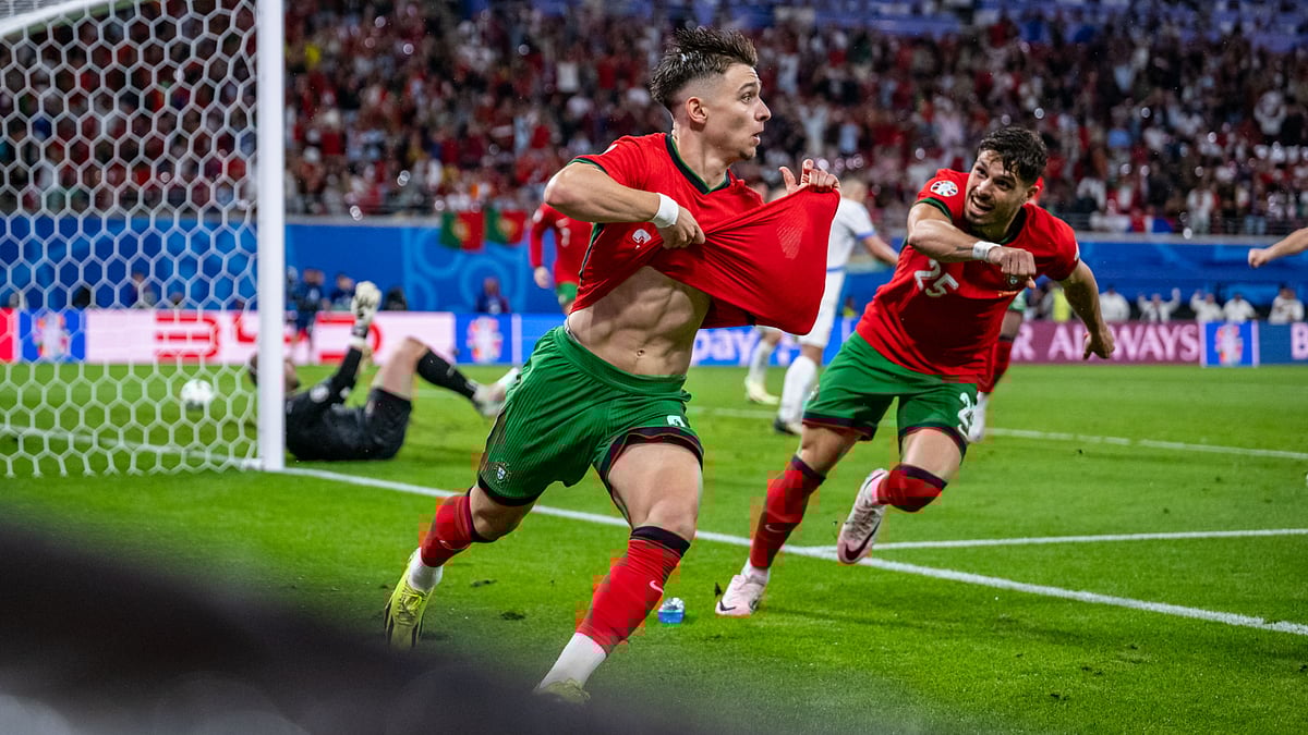 Francisco Conceicao proved Portugal's hero in Leipzig.