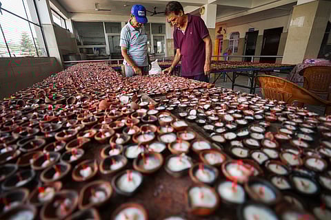 Preps for Kheer Bhawani Mela in Jammu