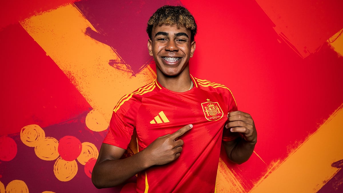 Spain's Lamine Yamal.