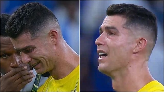Cristiano Ronaldo In Tears After Heartbreaking Loss To Al-Nassr In King's Cup Final: Watch