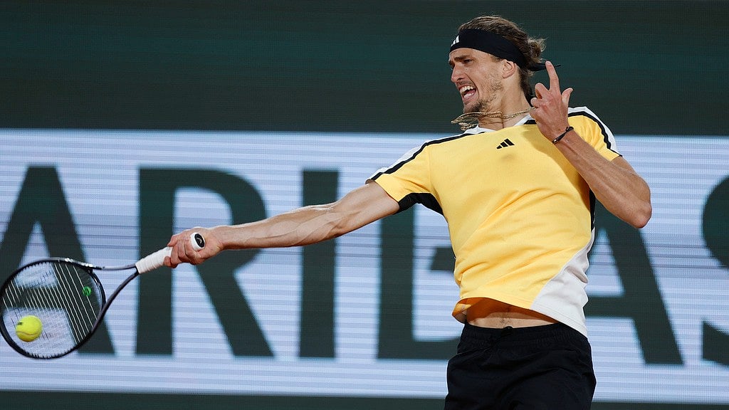 AP/Jean-Francois Badias : Alexander Zverev beat Alex de Minaur in the French Open 2024 quarter-final on Wednesday (June 5).