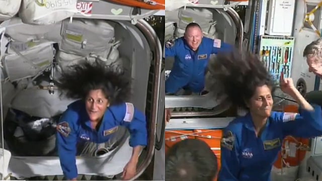 Watch: Sunita Williams' 'Little Dance Party' As She Enters International Space Station On Her 3rd Trip