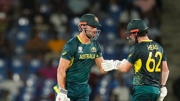Travis Head and Marcus Stoinis - AP/Ramon Espinosa
