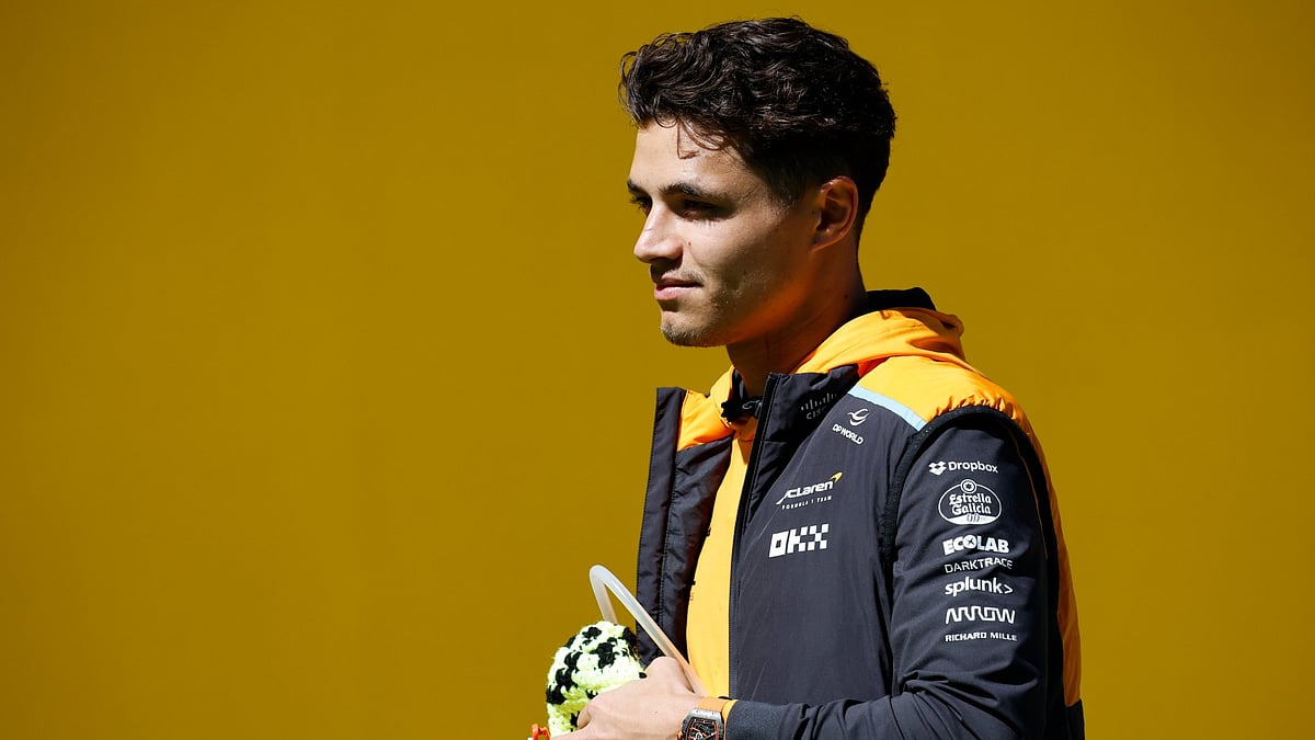 Lando Norris ahead of the Spanish Grand Prix.