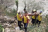 Photo: PTI : Several Feared Dead After Quarry Rockfall In Odisha’s Dhenkanal