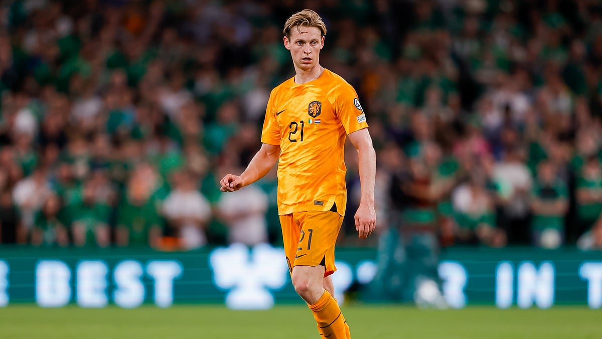 Netherlands midfielder, Frenkie de Jong