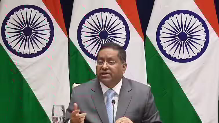External Affairs Ministry spokesperson Randhir Jaiswal