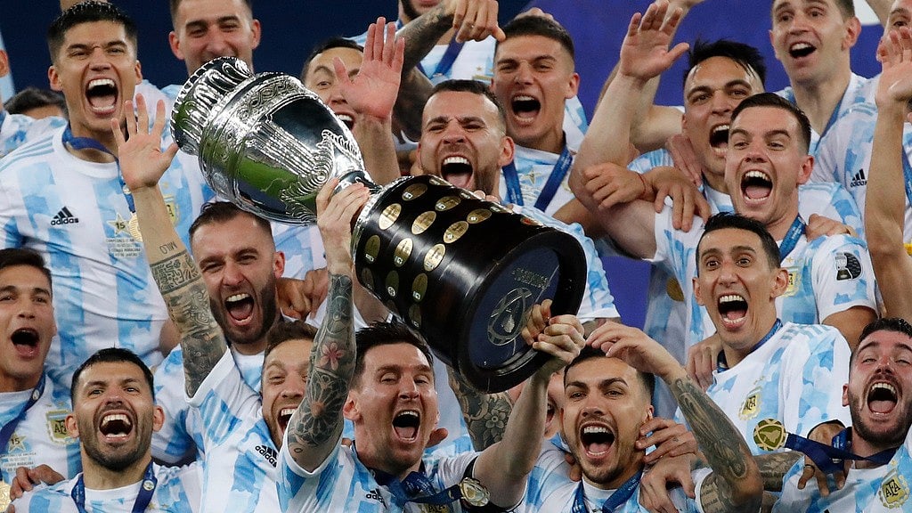 Argentina wins Copa America 2021 title, file photo, AP