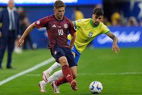 Copa America Soccer COS vs BRA