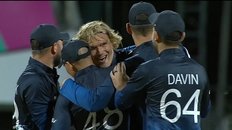 ICC Screengrab : Namibia Beat Oman In Super Over