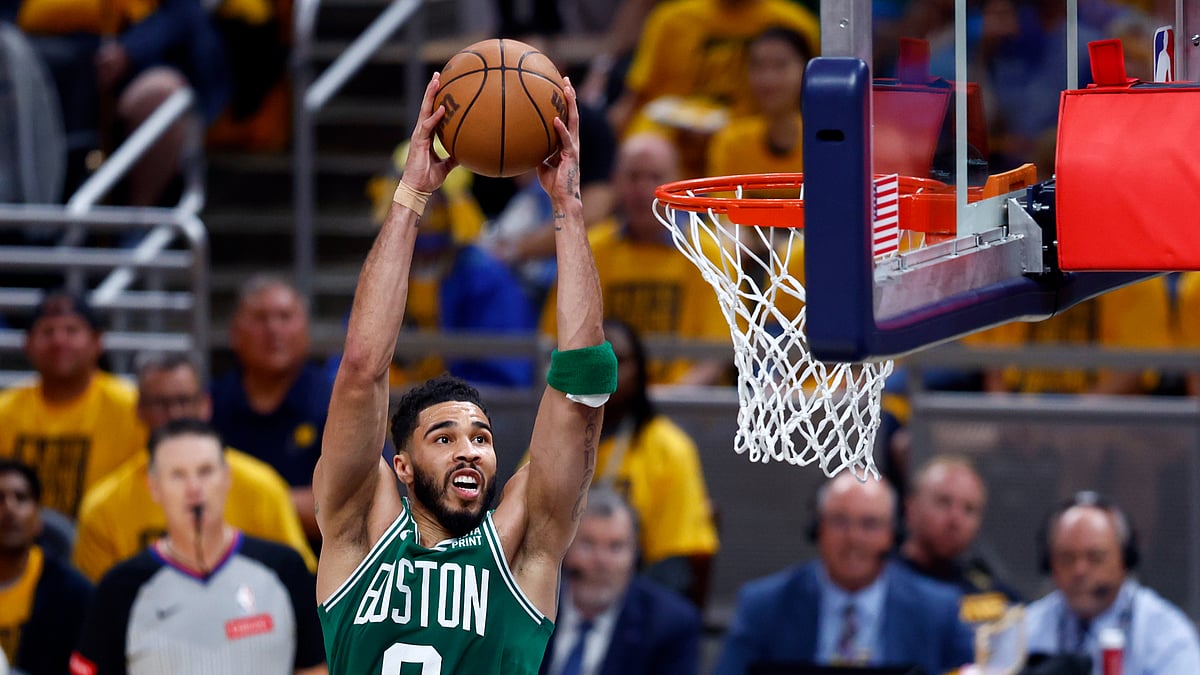Jayson Tatum is keen to atone for the Boston Celtics' NBA Finals defeat two years ago