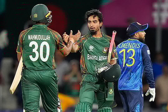 T20 World Cup: Bangladesh Edge Out Sri Lanka By Two Wickets In Texas Thriller - In Pics