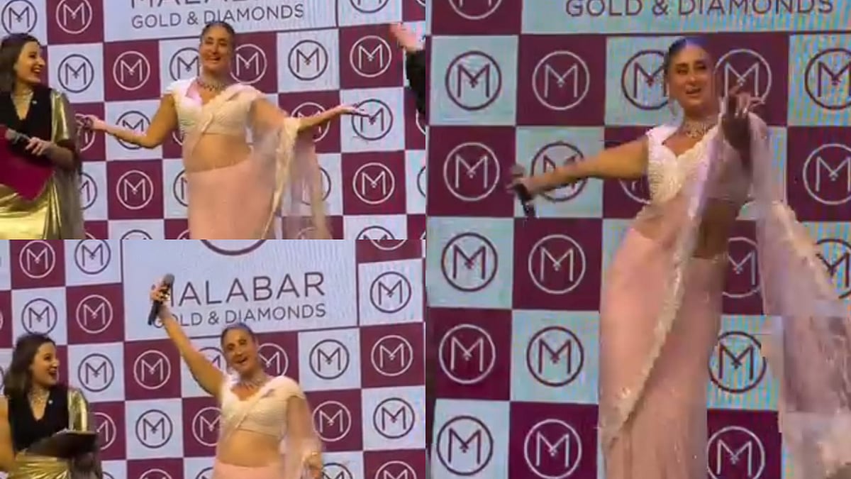 Instagram @popbollywoodins : Kareena Kapoor dances on 'Yeh Ishq Haaye'