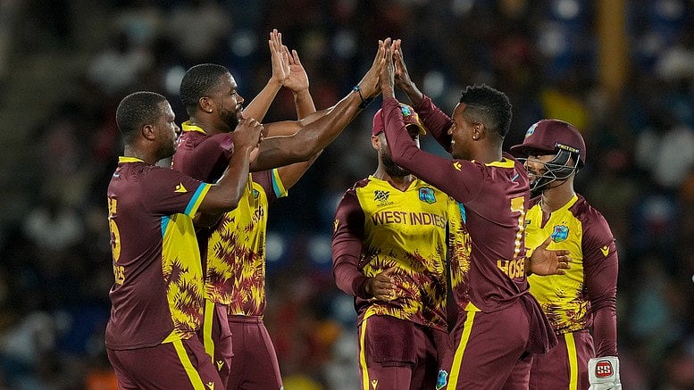 AP/Ramon Espinosa : West Indies cricket team.