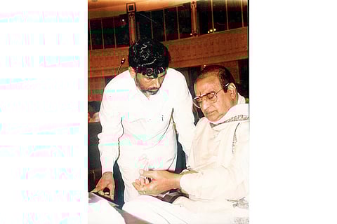 Naidu with N T Rama Rao
