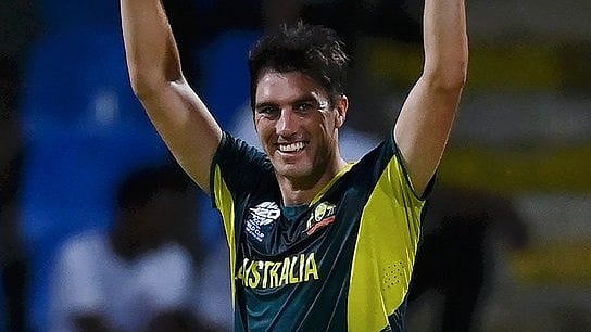 cricketcomau/X : Pat Cummins helps Australia secure a win against Pakistan. 