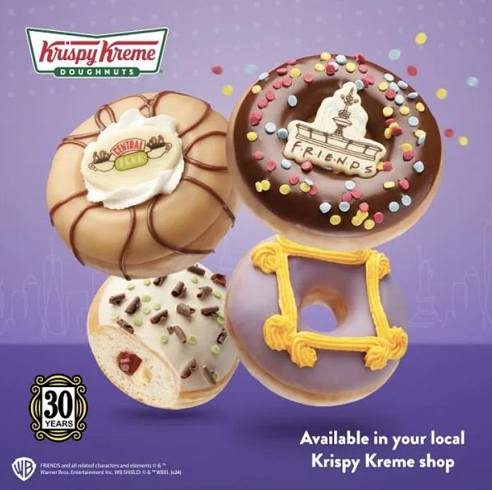 Krispy Kreme/ Warner Bros : Krispy Kreme Launches FRIENDS Inspired Donuts