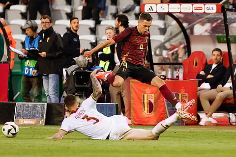 Belgium's Leonardo Trossard