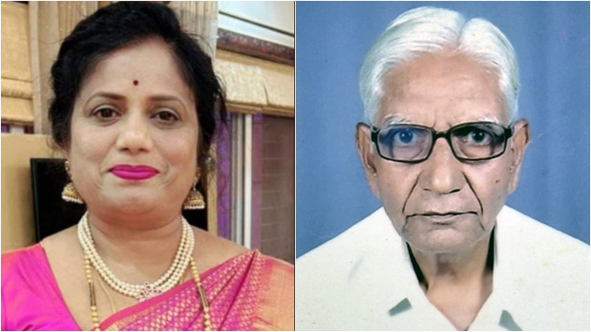 X : The accused Archana Puttewar (L) and victim Purushottam. 