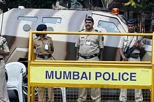 PTI : Maharashtra Police personnel on duty.(Representational image) |