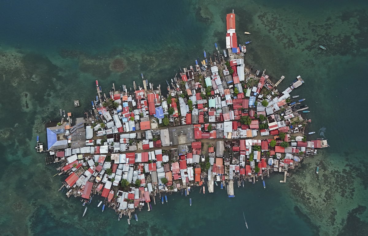 This is the first of many such relocations expected along Panama’s coasts due to climate change. - AP