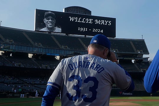 MLB: Willie Mays Passes Away Aged 93 - In Pics