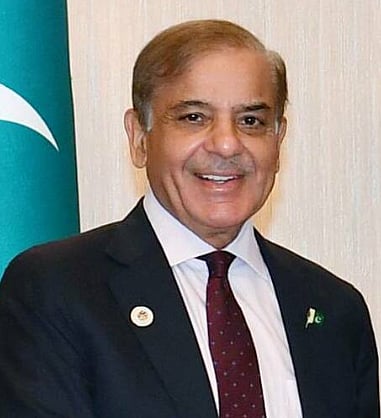 File Photo : Pakistan Prime Minister Shehbaz Sharif |