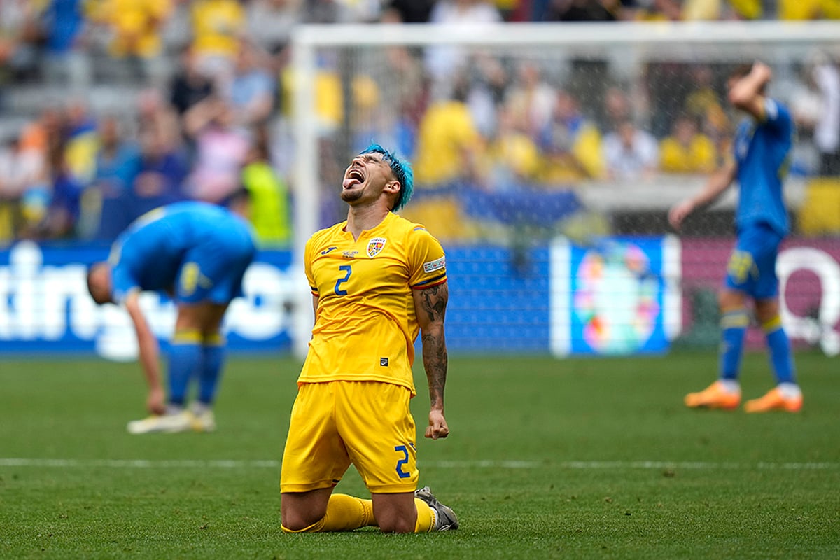 Euro 2024 Soccer Romania Ukraine photo_1