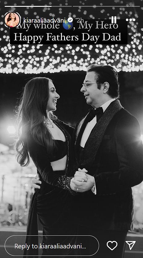 Kiara Advani on Instagram Stories