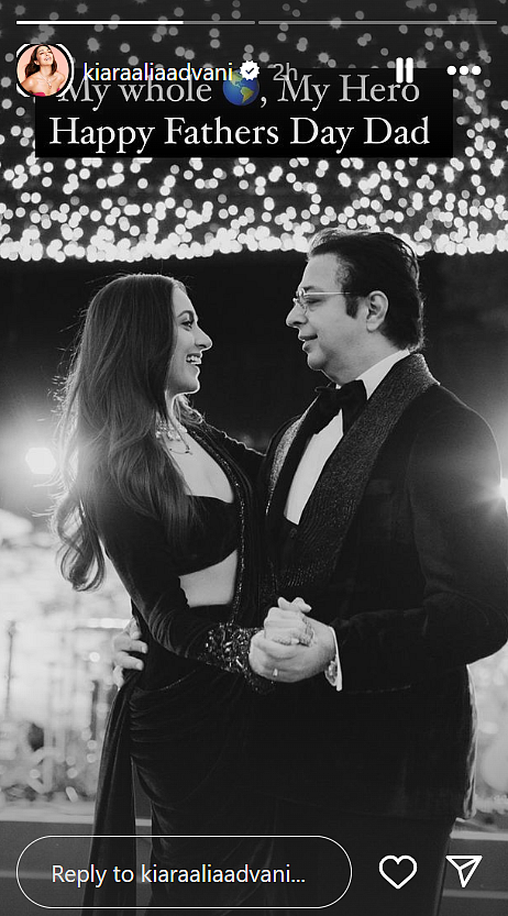 Kiara Advani on Instagram Stories