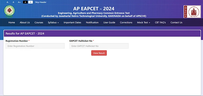 AP EAMCET Result 2024 Out - Official Website