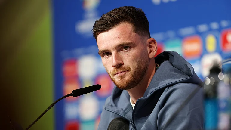 Scotland captain, Andy Robertson - null