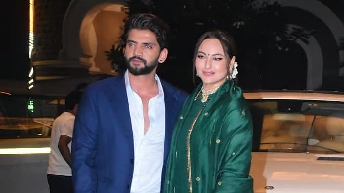 Sonakshi Sinha with Zaheer Iqbal - Instagram