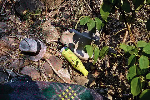 Belongings of those who died or were injured in the Reasi attack