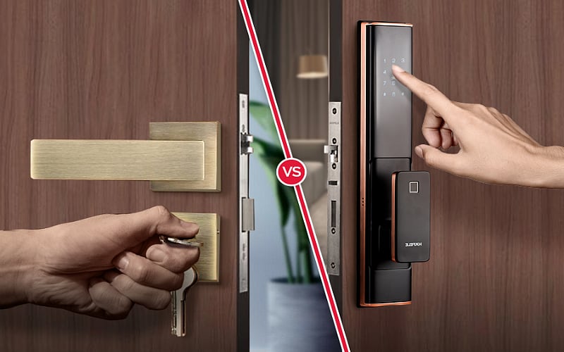 Key Lock Vs. Combination Lock