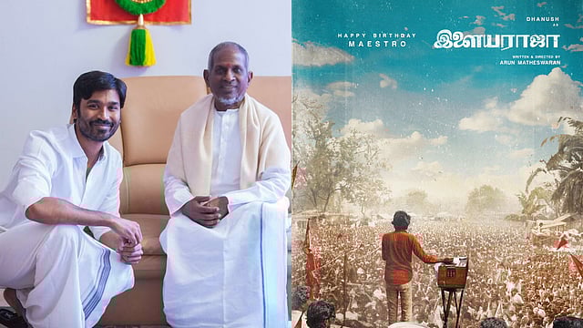 Dhanush Drops New Poster From Ilaiyaraaja Biopic To Wish The Maestro On His Birthday