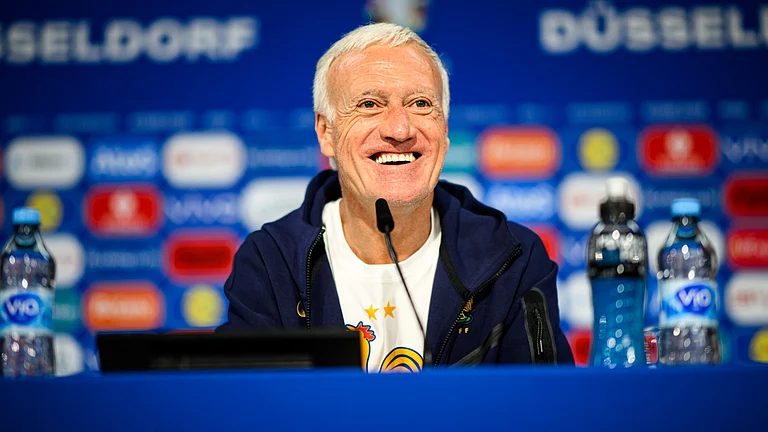 France head coach, Didier Deschamps. - null