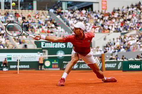 Serbia's Novak Djokovic
