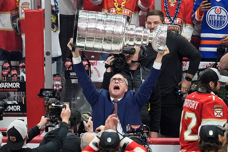 2024 Stanley Cup Oilers Panthers Hockey Photos_3