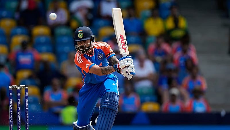 AP : Virat Kohli has scored just 29 runs in four innings at T20 World Cup 2024 so far.