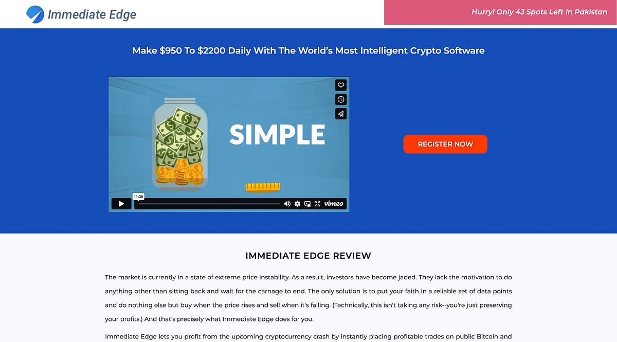 Immediate Edge Canada Trading Review