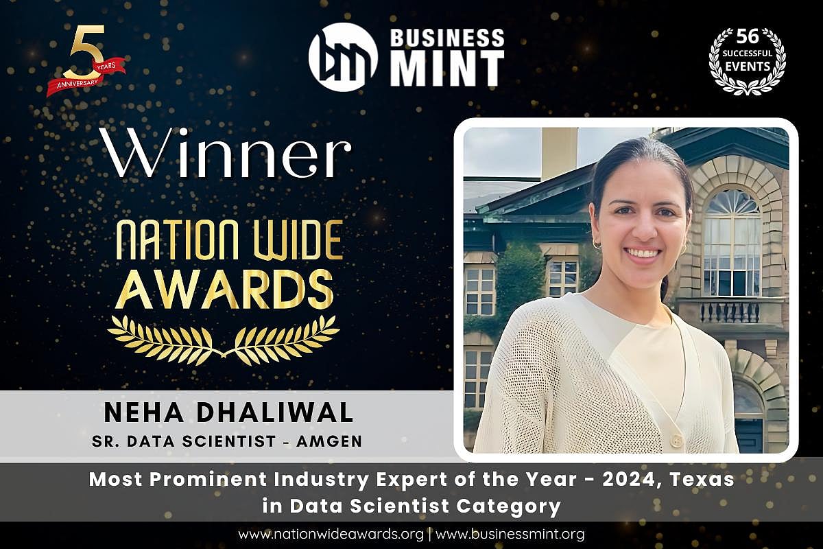 Neha Dhaliwal: A Visionary Leader In Data Science And Automation Transforming Healthcare Innovation