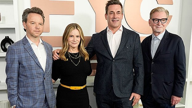 Chris Pizzello : Noah Hawley, Jennifer Jason Leigh, Jon Hamm, Warren Littlefield