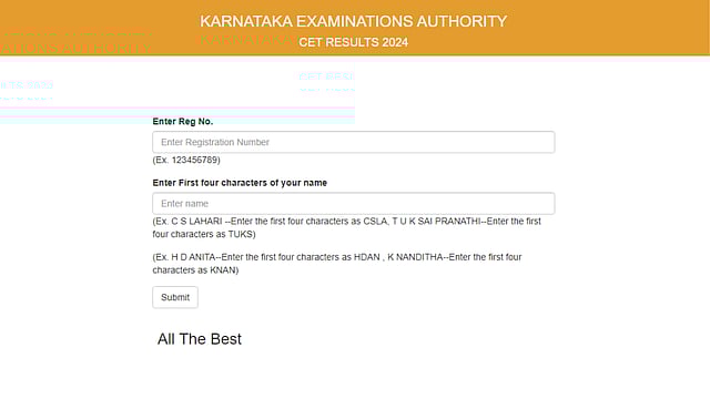 KCET Result 2024 Declared On cetonline.karantaka.gov.in | How To Check Karnataka CET Result  