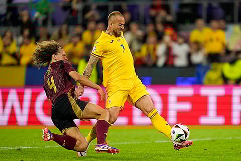 Romania's Denis Alibec